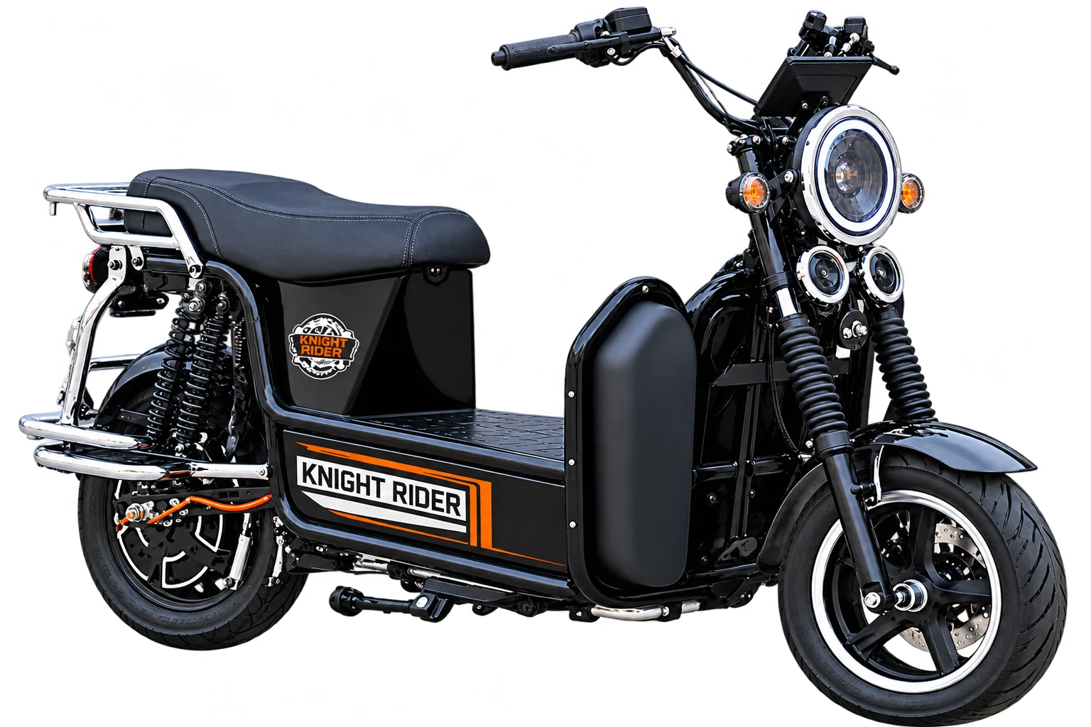 Knight Rider electric scooter in Black