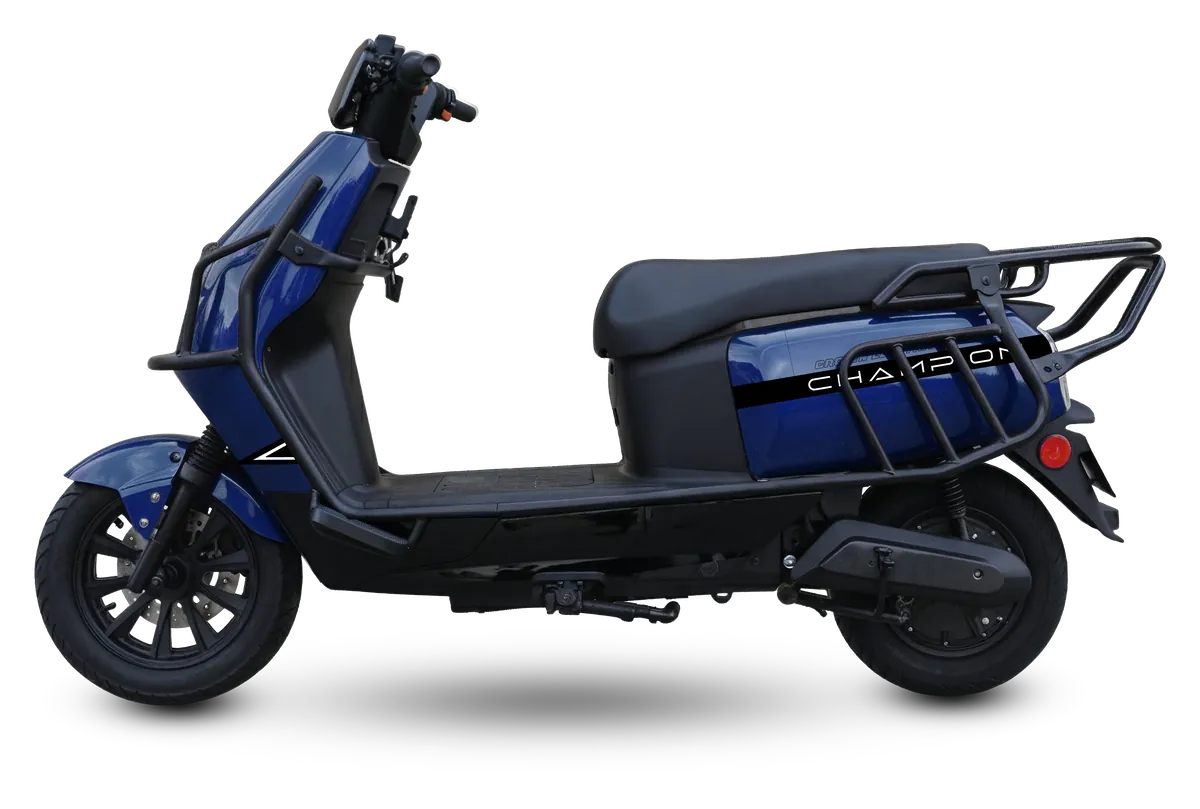 Champion Pro electric scooter in Blue