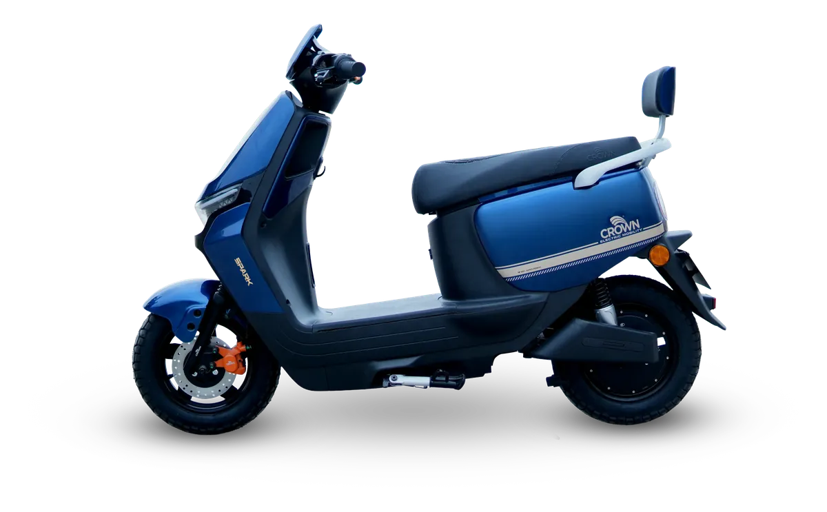Spark electric scooter in Blue