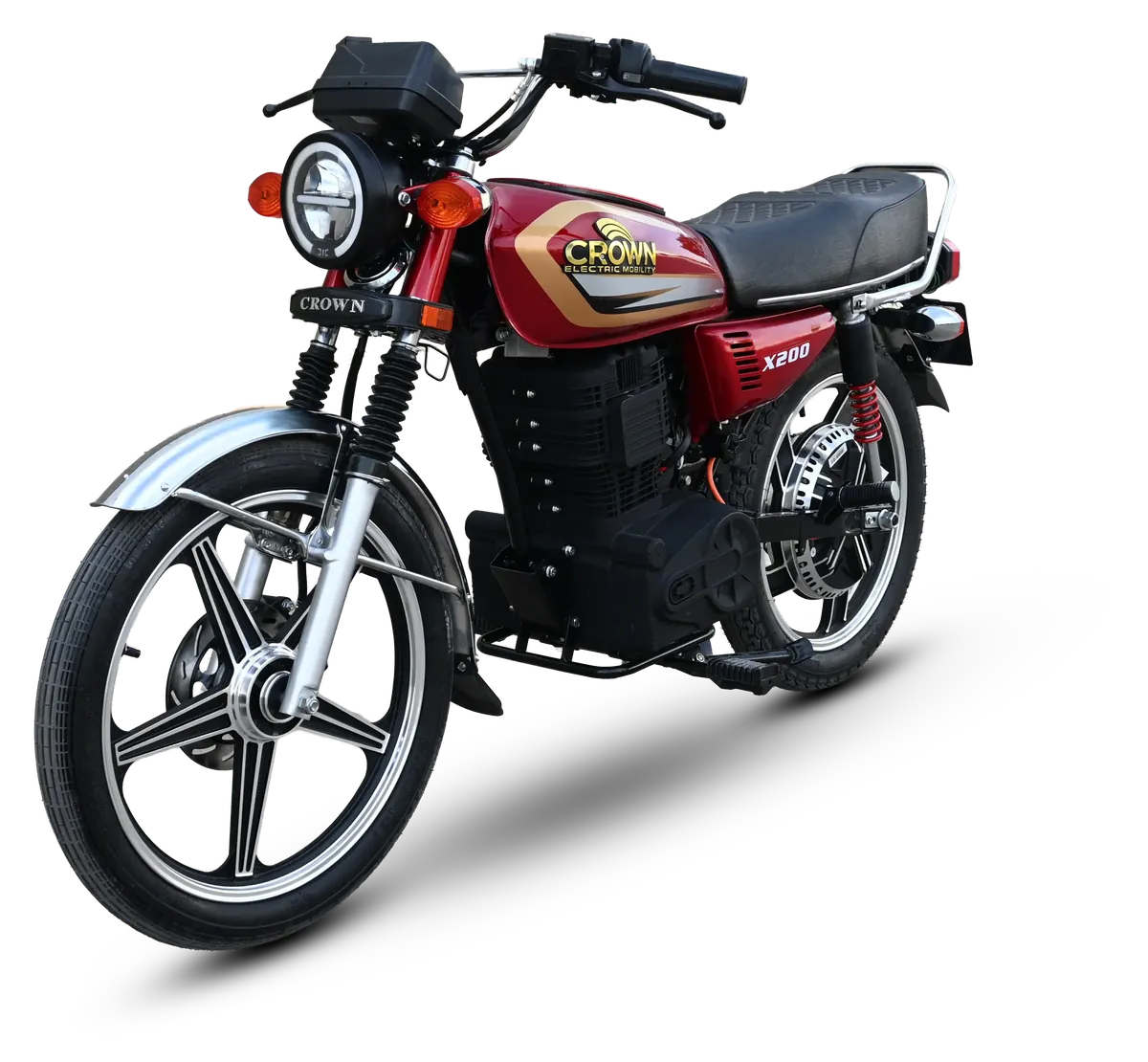 X200 electric scooter in Red